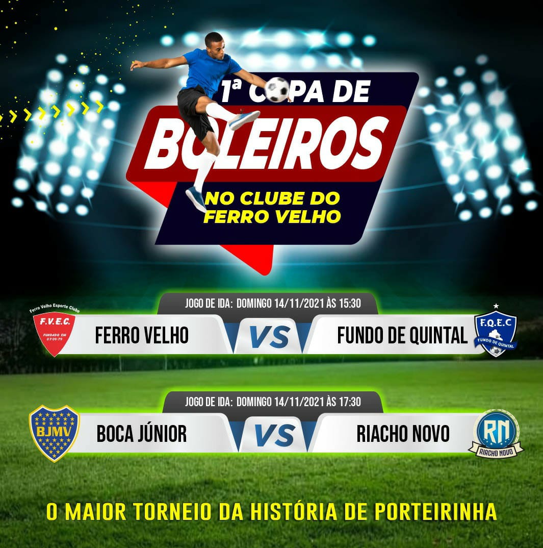 Clube do Ferro Velho irá receber o melhor torneio da  história da cidade de Porteirinha.