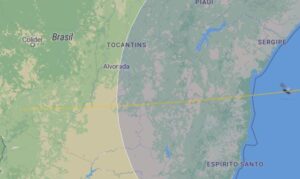 Rádio Liberdade 87,9 FM de Porteirinha-MG - Outra vez Objeto brilhante cruza o céu de Porteirinha-MG.